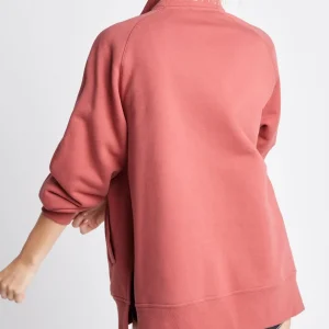 Store Aje ATHLETICA Funnel Neck Fleece Jumper 004 Dusty Rose
