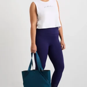 Sale Aje ATHLETICA Gathered Keyhole Crop Tank 145 White Navy