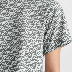 Flash Sale Aje ATHLETICA Geo Print Crop T-Shirt 105 Geo Print/White