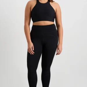 Clearance Aje ATHLETICA High Neck Scuba Bra 330 Black