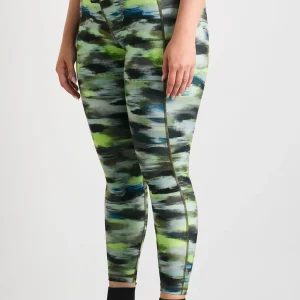 Flash Sale Aje ATHLETICA High Rise 7/8 Legging 203 Khaki Brushstroke