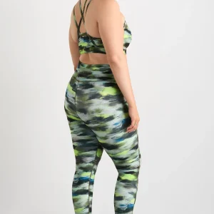 Flash Sale Aje ATHLETICA High Rise 7/8 Legging 203 Khaki Brushstroke