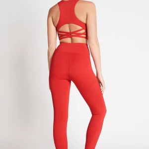 Store Aje ATHLETICA High Rise 7/8 Legging 211 Garnet Red