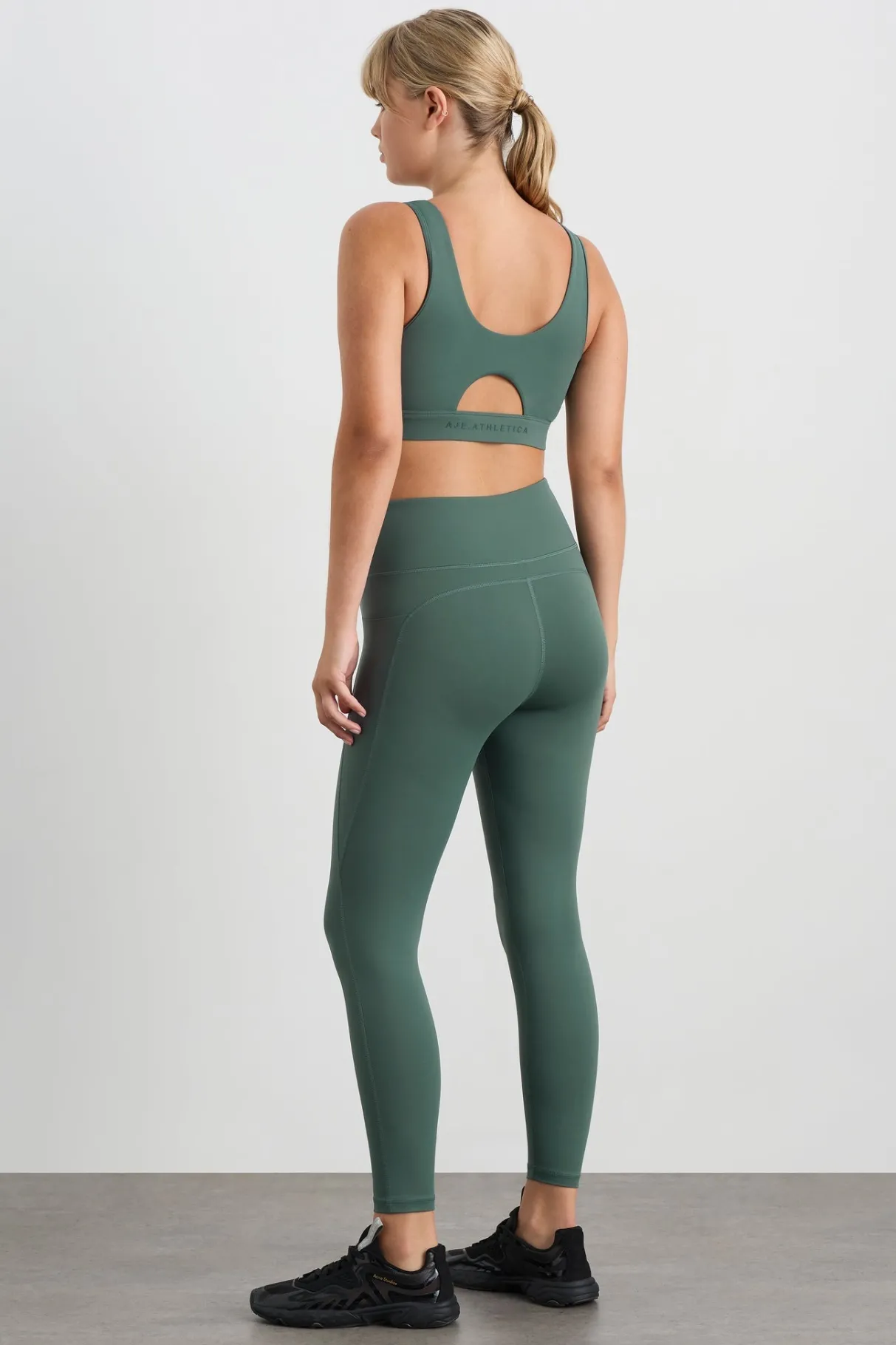 high_rise__legging__9-8.webp Discount Aje ATHLETICA High Rise 7/8 Legging 203 Moss Green