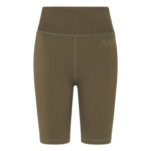 Fashion Aje ATHLETICA High Rise Bike Shorts 018 Khaki