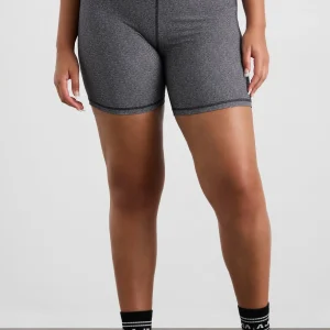 New Aje ATHLETICA High Rise Bike Shorts 607 Herringbone Print
