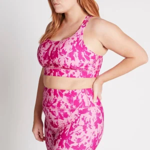 Best Sale Aje ATHLETICA High Rise Bike Shorts 607 Painterly Pink