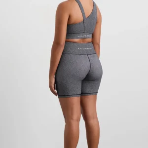 New Aje ATHLETICA High Rise Bike Shorts 607 Herringbone Print