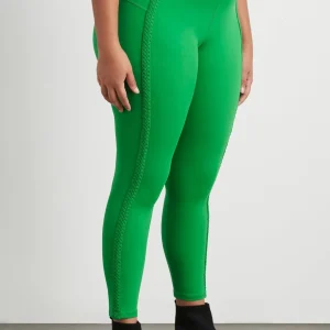 Sale Aje ATHLETICA High Rise Braided 7/8 Legging 228 Vivid Green