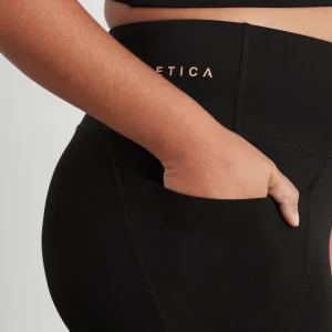 Cheap Aje ATHLETICA High Rise Colour Block 7/8 Legging 226 Black/Beige