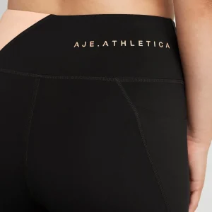 Cheap Aje ATHLETICA High Rise Colour Block 7/8 Legging 226 Black/Beige