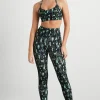 Best Aje ATHLETICA High Rise Contrast 7/8 Legging 210 Green Painted Freeform