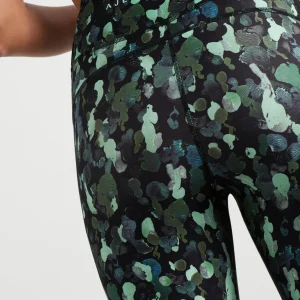 Best Aje ATHLETICA High Rise Contrast 7/8 Legging 210 Green Painted Freeform