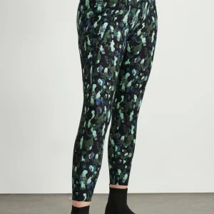Best Aje ATHLETICA High Rise Contrast 7/8 Legging 210 Green Painted Freeform