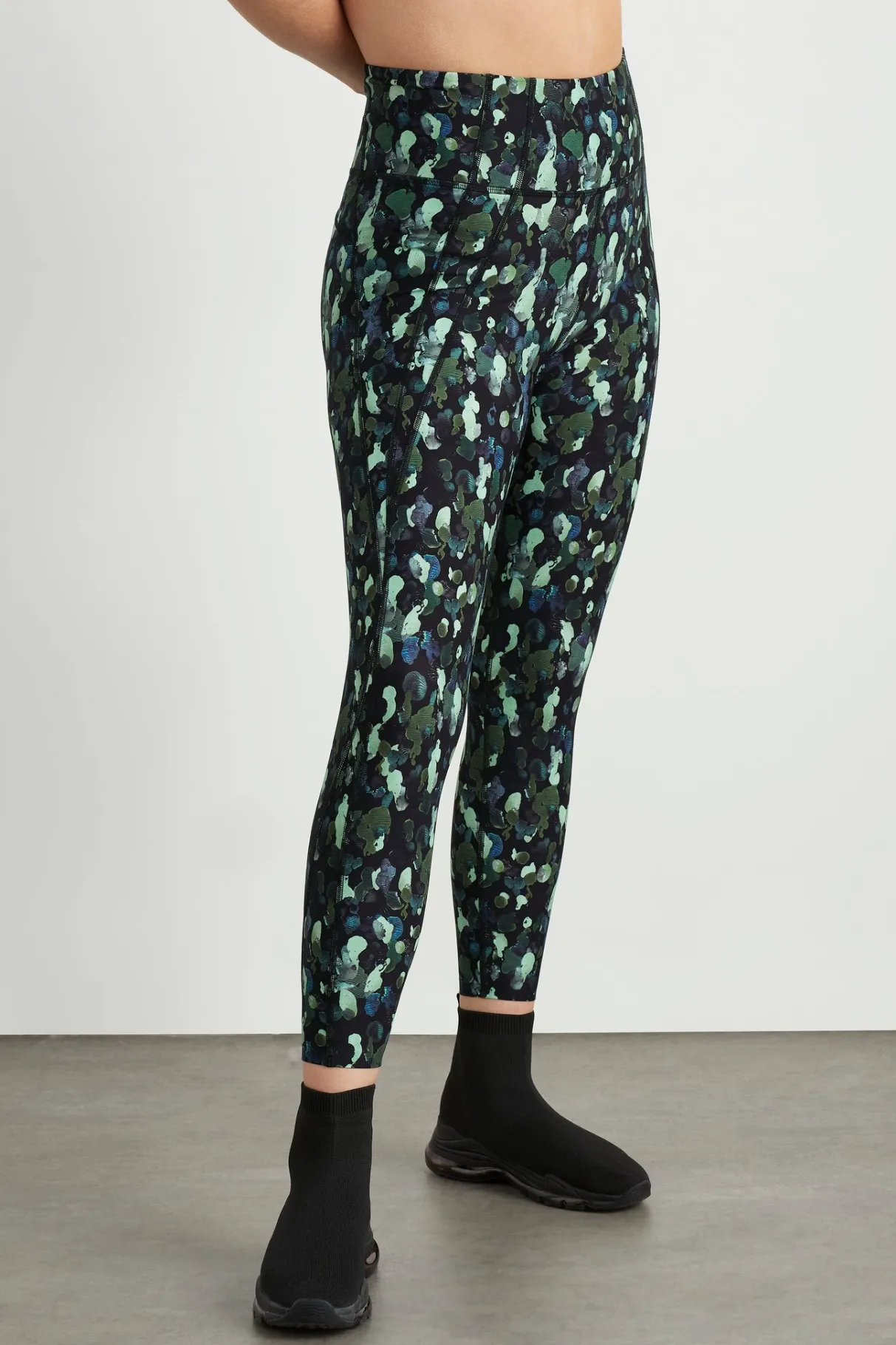 high_rise_contrast__legging__7.webp Best Aje ATHLETICA High Rise Contrast 7/8 Legging 210 Green Painted Freeform