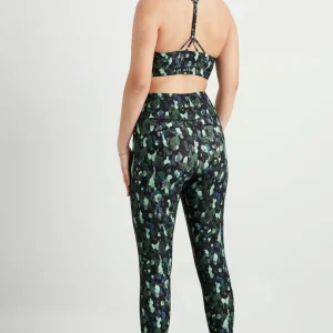 Best Aje ATHLETICA High Rise Contrast 7/8 Legging 210 Green Painted Freeform