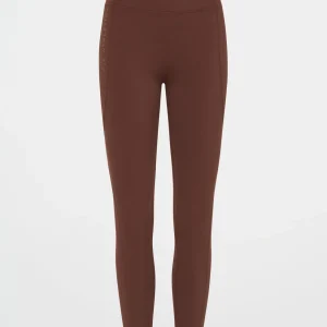 Shop Aje ATHLETICA High Rise Drawstring Full Length Legging 225 Dark Chocolate