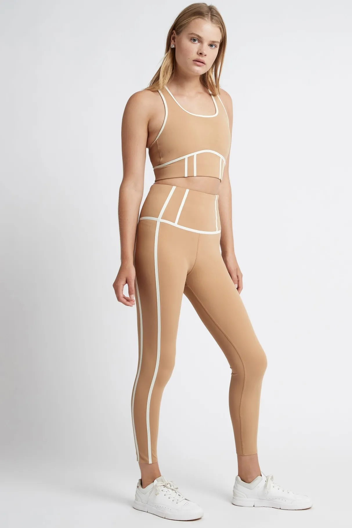 high_rise_full_length_bonded_seam_legging__2.webp Cheap Aje ATHLETICA High Rise Full Length Bonded Seam Legging 209 Beige/Light Ivory