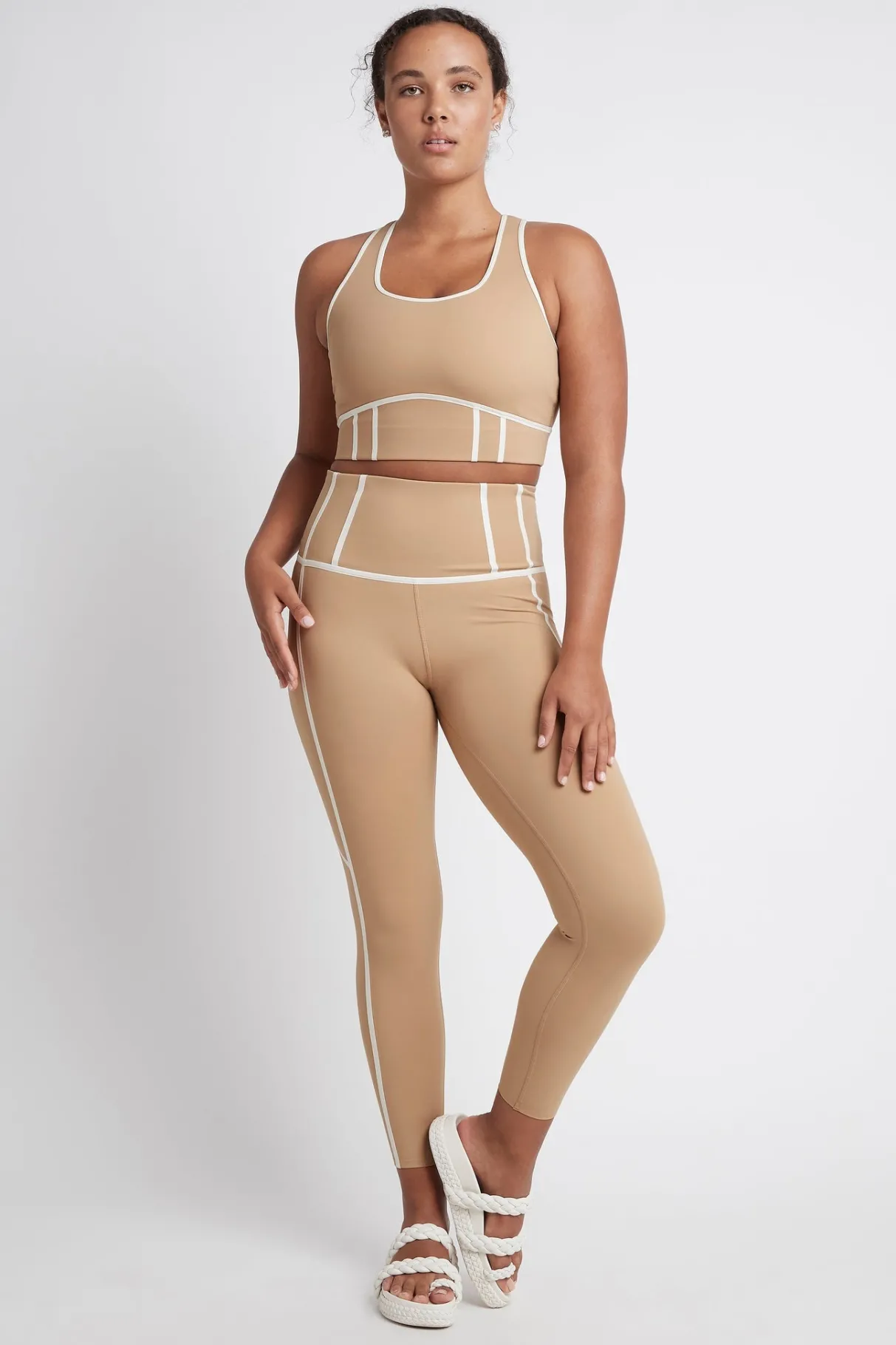 high_rise_full_length_bonded_seam_legging__5.webp Cheap Aje ATHLETICA High Rise Full Length Bonded Seam Legging 209 Beige/Light Ivory