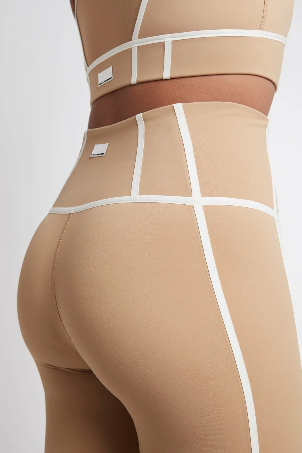 high_rise_full_length_bonded_seam_legging__7.webp Cheap Aje ATHLETICA High Rise Full Length Bonded Seam Legging 209 Beige/Light Ivory