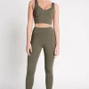 Sale Aje ATHLETICA High Rise Full Length Legging 216 Forest Green