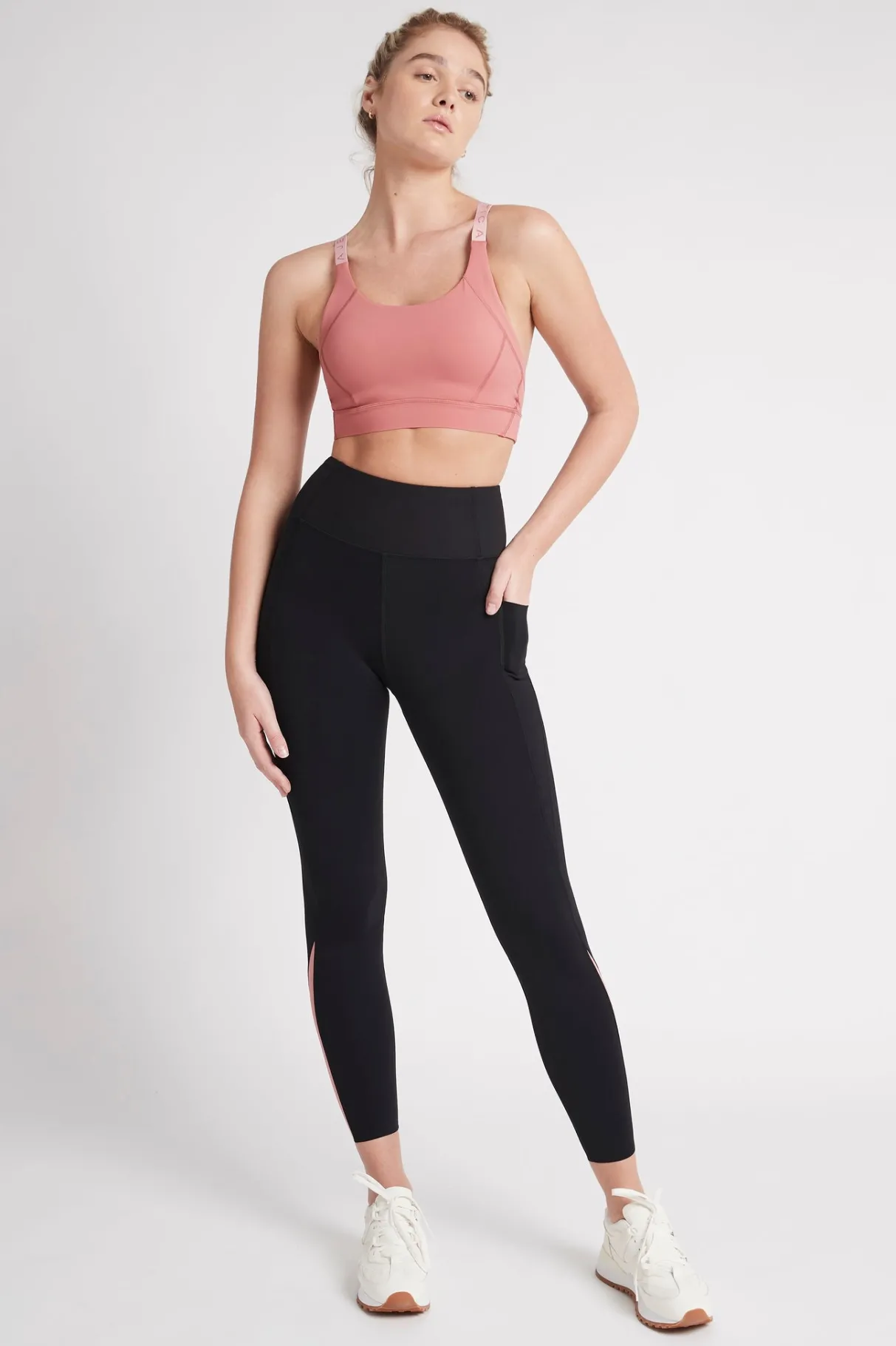 high_rise_full_length_legging__0-2.webp Outlet Aje ATHLETICA High Rise Full Length Legging 203 Black/Rose Pink