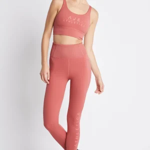 Flash Sale Aje ATHLETICA High Rise Full Length Legging 005 Dusty Rose