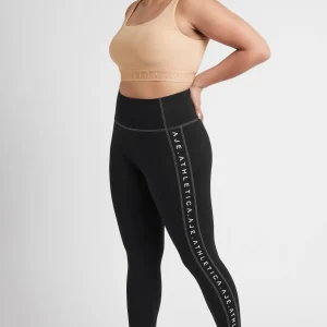 Shop Aje ATHLETICA High Rise Full Length Legging 203 Black/Sunset Pink
