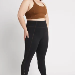 Discount Aje ATHLETICA High Rise Full Length Legging 208 Black/Coffee