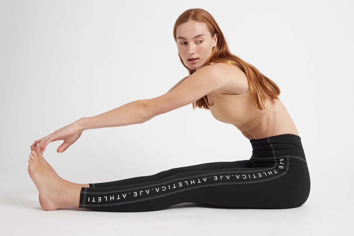 high_rise_full_length_legging__13.webp Shop Aje ATHLETICA High Rise Full Length Legging 203 Black/Sunset Pink