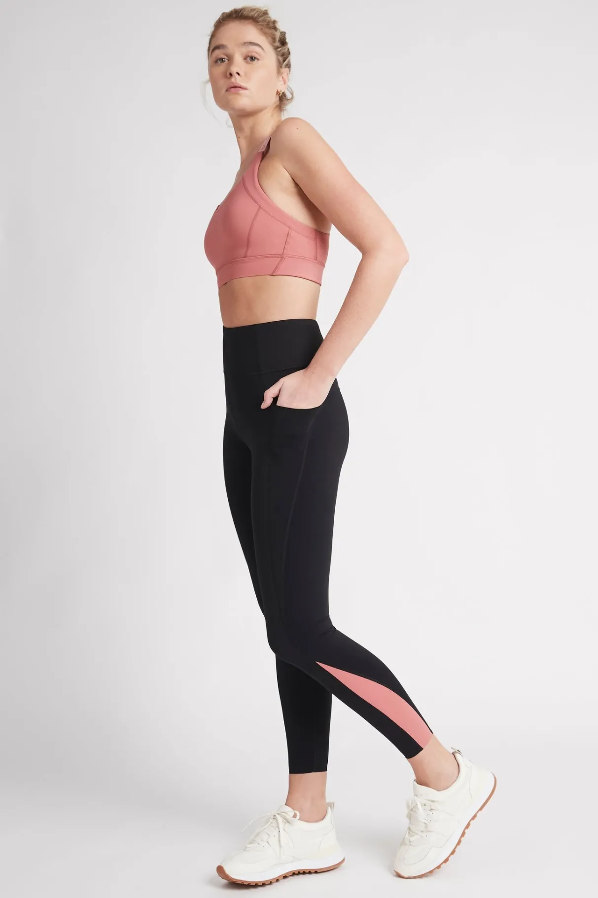 high_rise_full_length_legging__2-2.webp Outlet Aje ATHLETICA High Rise Full Length Legging 203 Black/Rose Pink