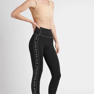 Shop Aje ATHLETICA High Rise Full Length Legging 203 Black/Sunset Pink