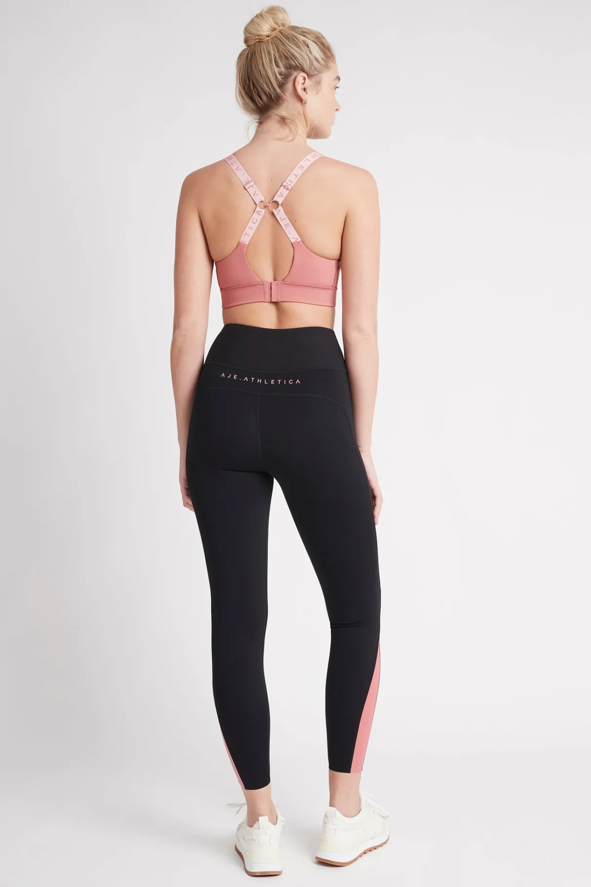 high_rise_full_length_legging__4-2.webp Outlet Aje ATHLETICA High Rise Full Length Legging 203 Black/Rose Pink