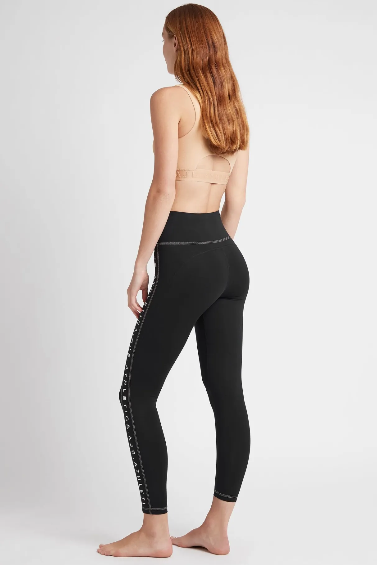 high_rise_full_length_legging__4-4.webp Shop Aje ATHLETICA High Rise Full Length Legging 203 Black/Sunset Pink
