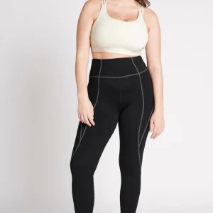 Flash Sale Aje ATHLETICA High Rise Full Length Legging 215 Black/Light Ivory