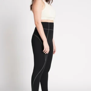 Flash Sale Aje ATHLETICA High Rise Full Length Legging 215 Black/Light Ivory