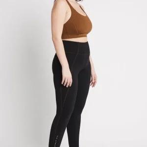 Discount Aje ATHLETICA High Rise Full Length Legging 208 Black/Coffee