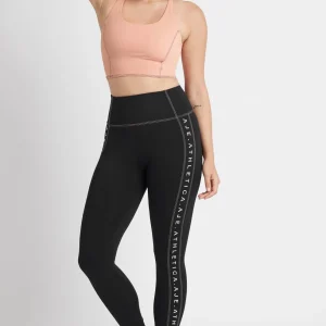 Shop Aje ATHLETICA High Rise Full Length Legging 203 Black/Sunset Pink
