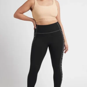 Shop Aje ATHLETICA High Rise Full Length Legging 203 Black/Sunset Pink