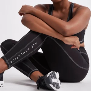 Outlet Aje ATHLETICA High Rise Full Length Panelled Legging 020 Black/White