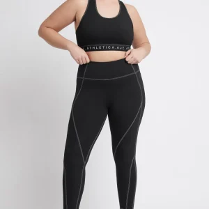 Outlet Aje ATHLETICA High Rise Full Length Panelled Legging 020 Black/White