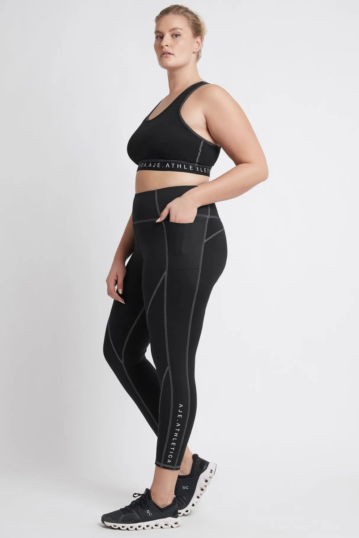 high_rise_full_length_panelled_legging__16.webp Outlet Aje ATHLETICA High Rise Full Length Panelled Legging 020 Black/White