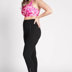 Outlet Aje ATHLETICA High Rise Full Length Zip Rib Legging 216 Black/Gold