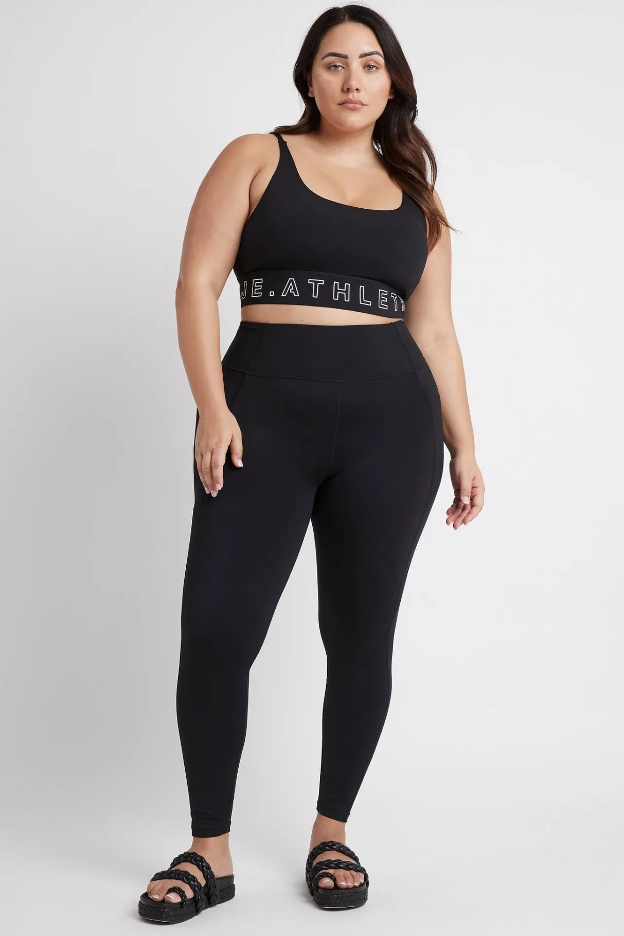 high_rise_logo_full_length_legging__10.webp Outlet Aje ATHLETICA High Rise Logo Full Length Legging 206 Black/White