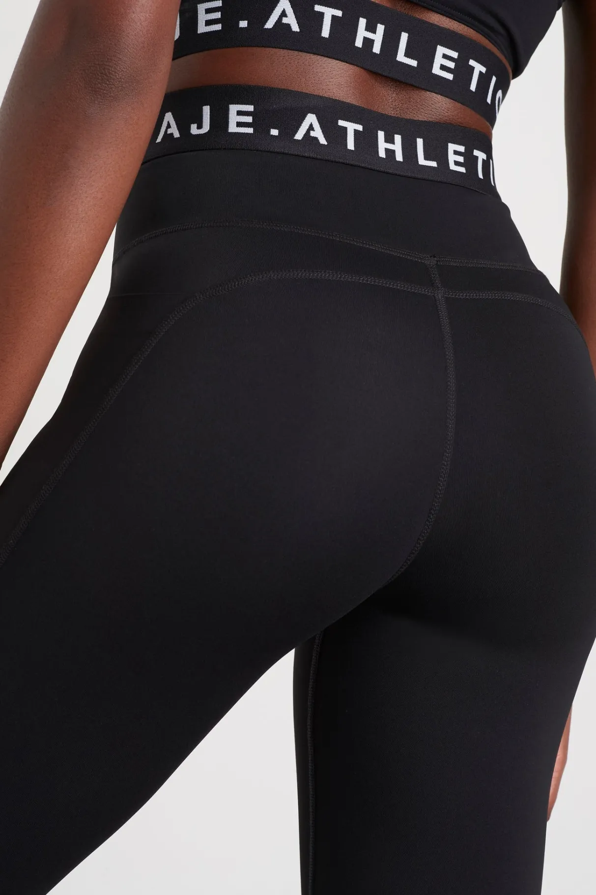 high_rise_logotape_full_length_legging__3.webp Hot Aje ATHLETICA High Rise Logotape Full Length Legging 208 Black/White