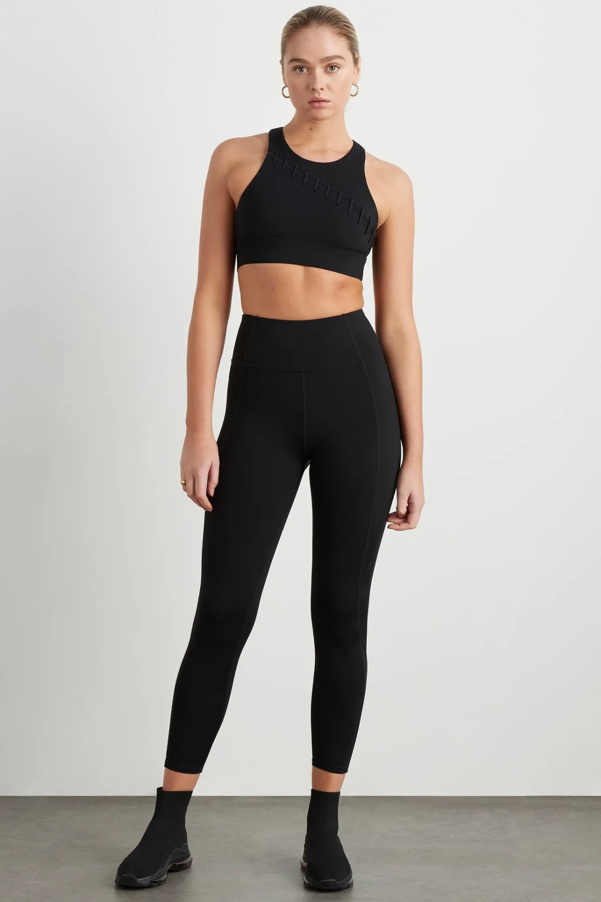 high_rise_mesh_detail__legging__0.webp Online Aje ATHLETICA High Rise Mesh Detail 7/8 Legging 612 Black