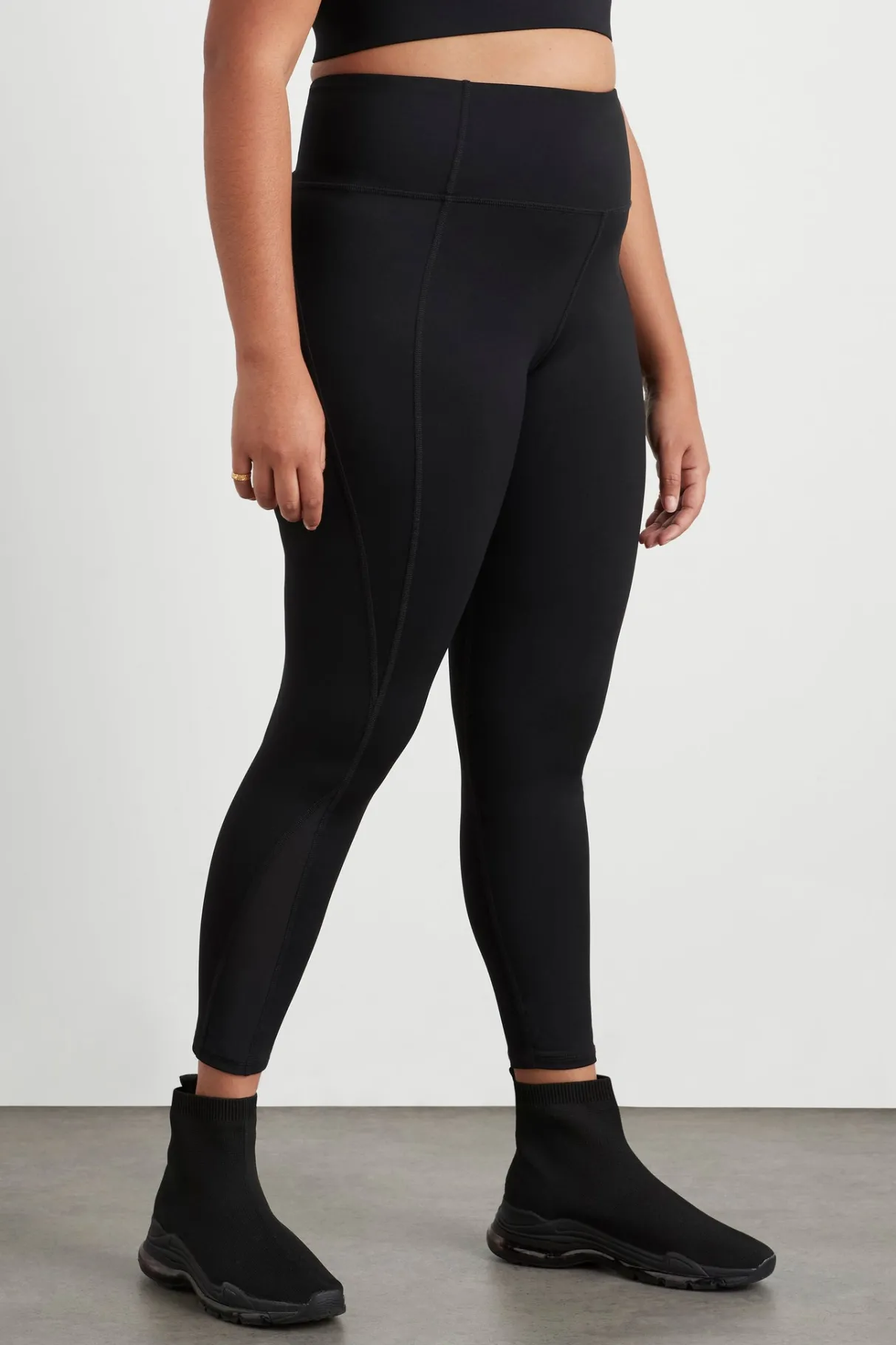 high_rise_mesh_detail__legging__14.webp Online Aje ATHLETICA High Rise Mesh Detail 7/8 Legging 612 Black