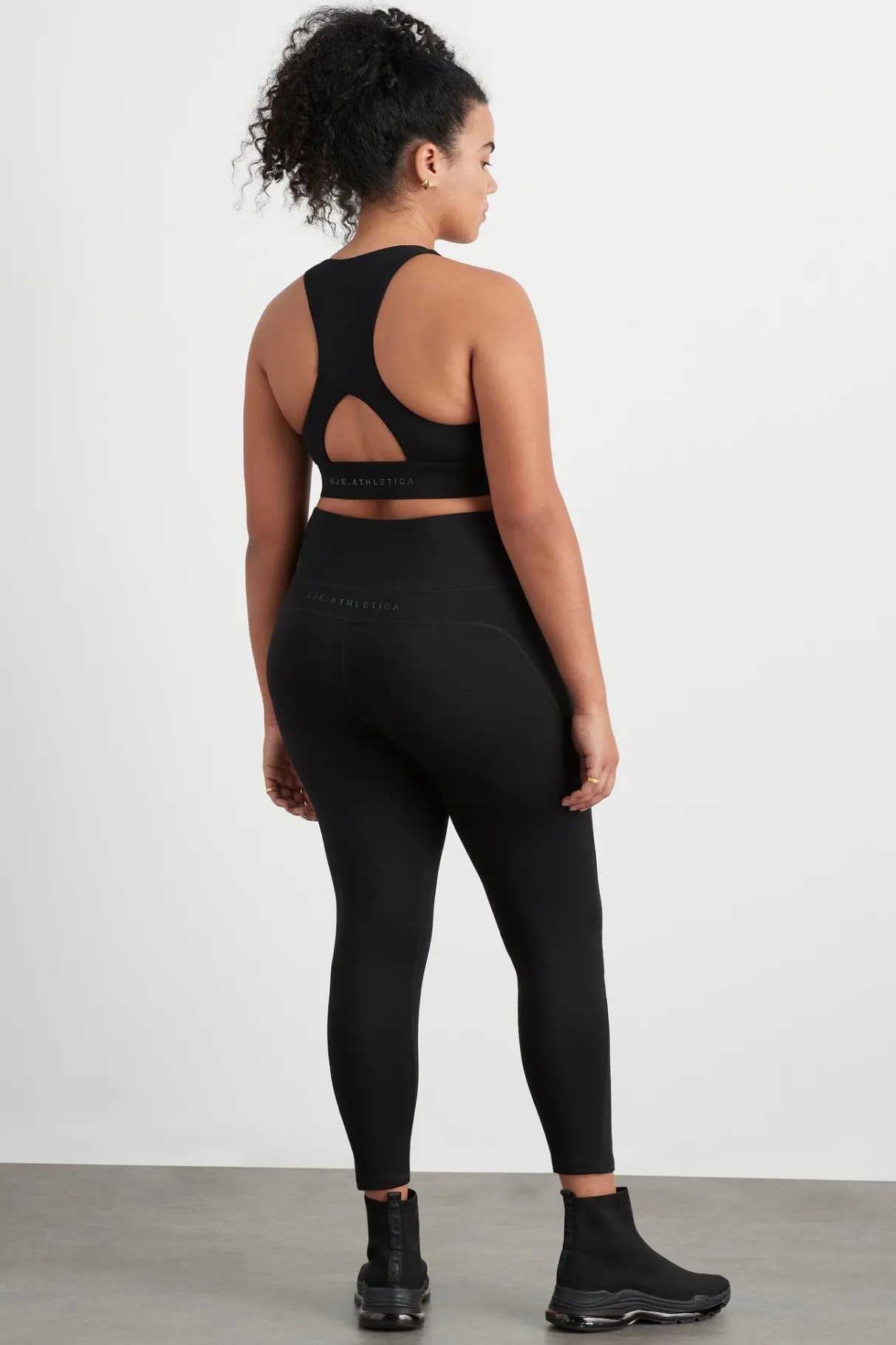 high_rise_mesh_detail__legging__16.webp Online Aje ATHLETICA High Rise Mesh Detail 7/8 Legging 612 Black