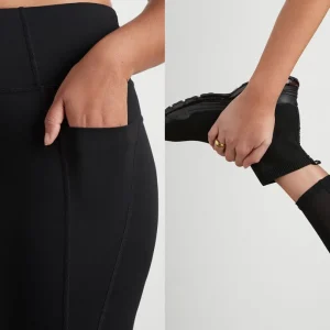 Online Aje ATHLETICA High Rise Mesh Detail 7/8 Legging 612 Black