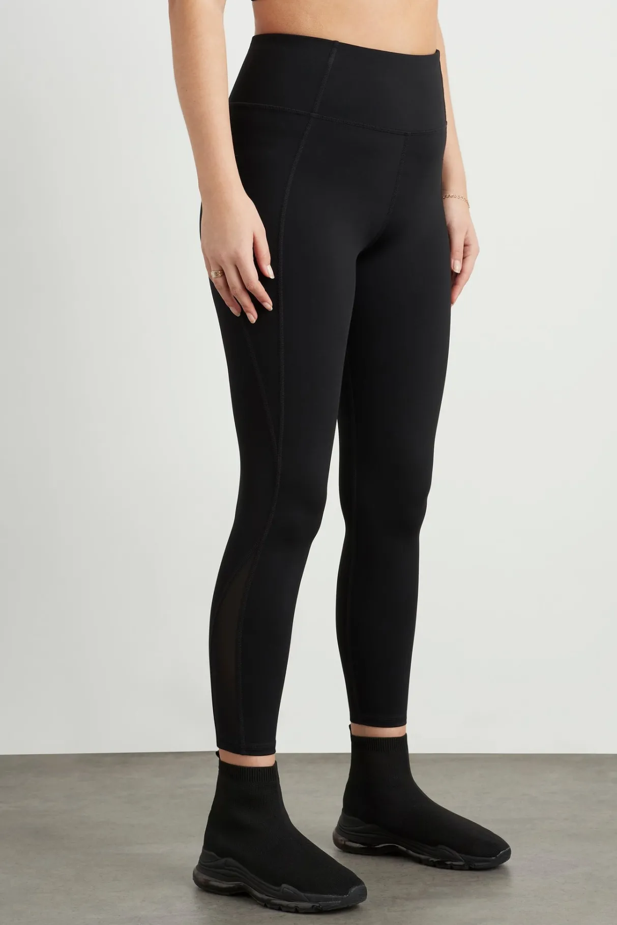 high_rise_mesh_detail__legging__8.webp Online Aje ATHLETICA High Rise Mesh Detail 7/8 Legging 612 Black